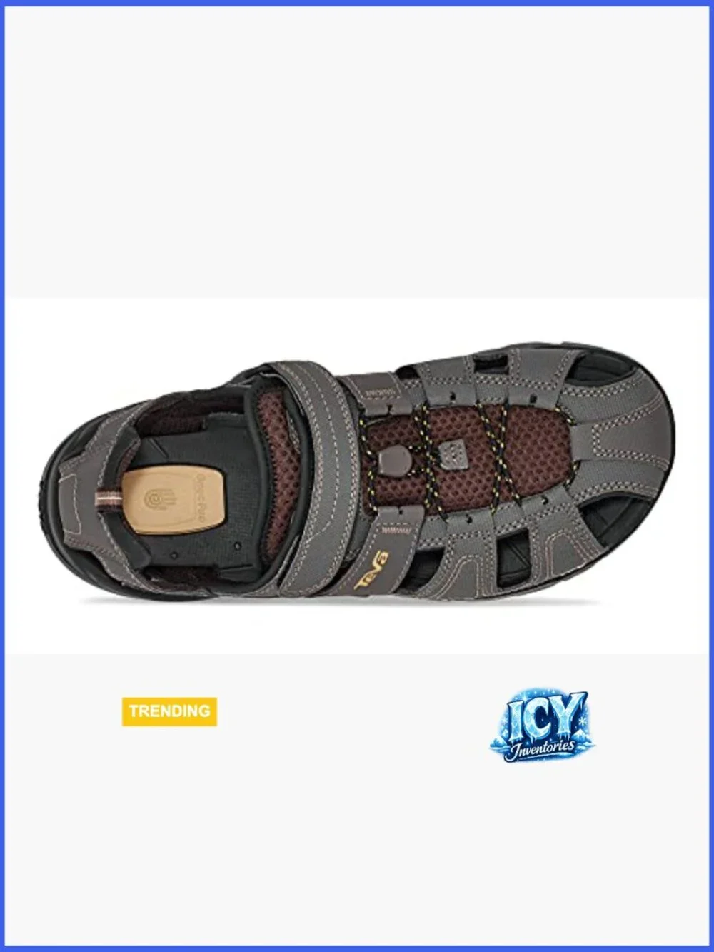 Men's Forebay Athletic Sandals with Hook & Loop Closure